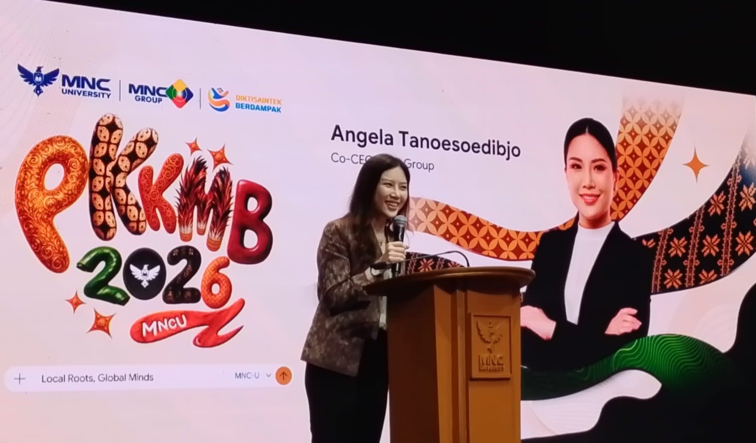 Angela Tanoesoedibjo Beri Pesan kepada Mahasiswa MNC University Kuasai Soft Skills dan Berpikir Kritis di Era AI