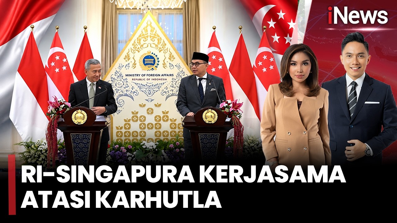 Perkuat Penanganan Karhutla, Indonesia-Singapura Sepakat Tindak Tegas Perusahaan Nakal