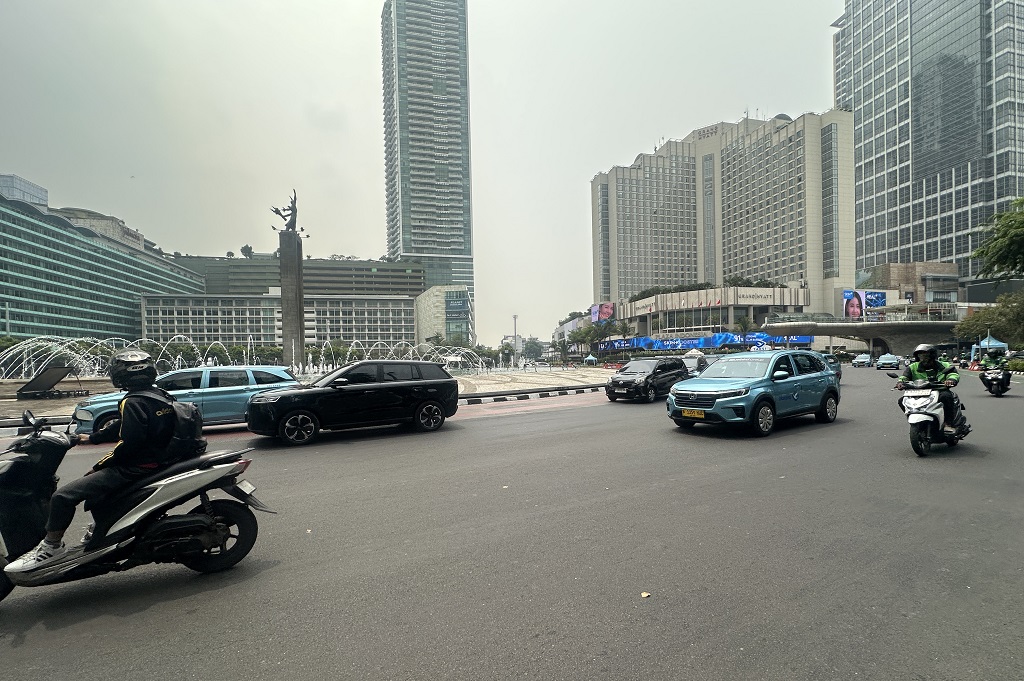 Jelang Demo 28 Oktober, Ini Suasana di Kawasan Bundaran HI Jakpus