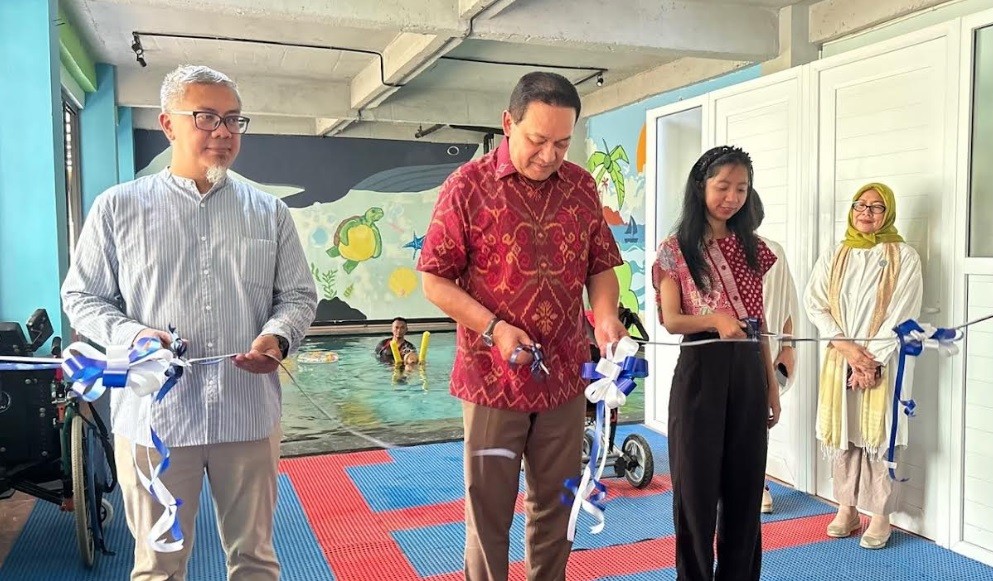 MNC Peduli dan Dulux Percantik Area Terapi Anak Disabilitas dengan Mural Ceria