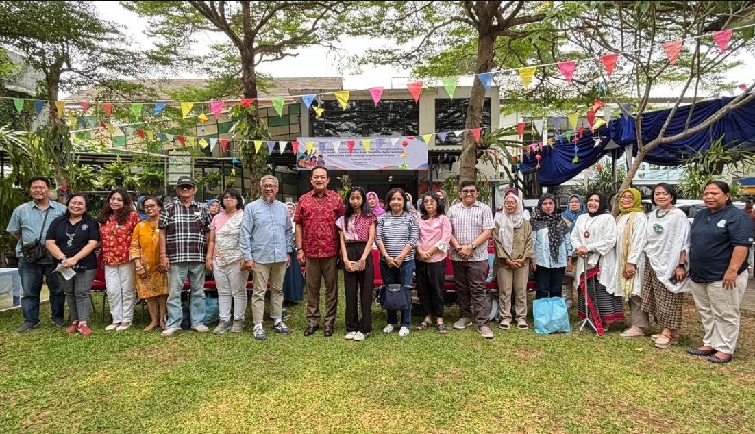 YSIB Apresiasi Mural MNC Peduli dan Dulux, Bikin Ruang Terapi Anak Disabilitas Lebih Ceria