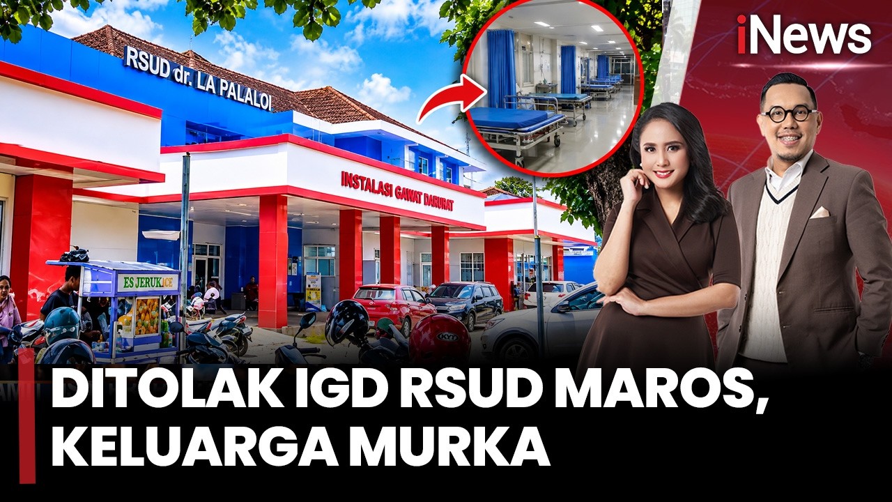 Viral! Ditolak Masuk IGD RSUD Maros, Keluarga Pasien Murka Lihat Tempat Tidur Kosong!