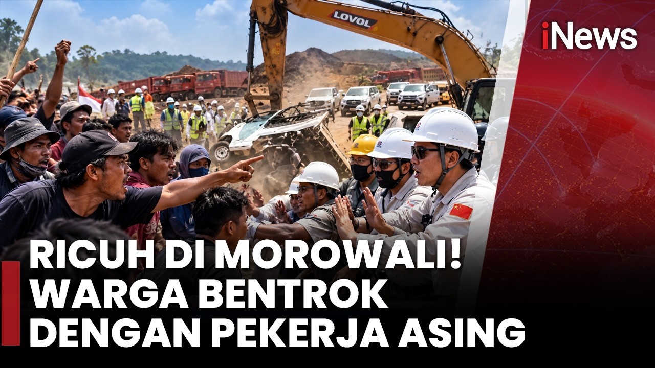 Bentrokan Warga dan Pekerja Asing di Morowali, Tiga Warga Tiongkok Ditetapkan Tersangka