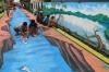 Asyiknya Berfoto di Mural 3 Dimensi - Bagian 1
