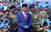 Jokowi Lepas 970 Kontingen Garuda ke Kongo dan Lebanon