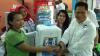 Gerkindo Bagikan Dispenser ke Pedagang Warteg di Jakarta Timur