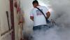 Basmi DBD, Caleg Perindo Aditya Teguh Fogging Kelurahan Taas Manado