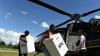 Distribusi Logistik Pemilu ke Mahakam Ulu Kaltim, KPU Pakai Helikopter
