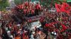 Juara Piala Indonesia 2019, PSM Makassar Pawai bersama Ribuan Pendukung - Bagian 1