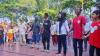 Redam Rusuh Papua, Ribuan Warga Antaretnis Bernyanyi di Taman Bungkul Surabaya