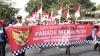 Sambut Pelantikan Jokowi-Ma'ruf, Ribuan Warga Yogya Gelar Parade Merah Putih di Malioboro