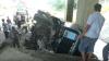 Truk Tangki Pengangkut CPO Terguling di Tol Belmera Sumut, Sopir Luka Berat