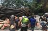Truk Semen Oleng Tabrak Pedagang Asongan di Sumedang, Dua Orang Tewas