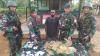 Satgas Pamtas RI-PNG Yonif 411 Tangkap Warga Pelintas Batas Bawa Ganja