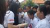 Senang Ada Bazar Beras Murah, Warga Johar Baru Doakan Perindo Sukses