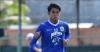Winger Persib Febri Hariyadi Ngabuburit dengan Berlatih