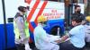 Mobil SIM Keliling Polres Bangli Disulap Jadi Pos Pemeriksaan Covid-19
