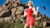Tips Kocak Paige Spiranac Agar Pukul Bola Golf Lebih Kencang