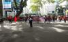 Gelar Aksi May Day, Puluhan Buruh di Medan Terapkan Physical Distancing
