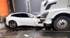 Sopir Truk Ini Marah Lindas Mobil Ferrari Bosnya hingga Ringsek