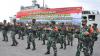 Berangkat Naik KRI, 450 Prajurit TNI Bertugas Jaga Perbatasan RI-Papua Nugini
