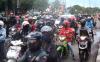 Ribuan Pemudik Motor dari Jakarta Padati Jalur Pantura Cirebon