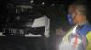 Pecah Ban, Minibus Terbakar di Tol Cipali Majalengka, 2 Pemudik Luka Bakar
