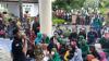 Mahasiswa dan Pedagang Pasar Mardika Ambon Demo Tolak Perwali PKM