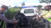 2 Motor Tabrakan dan Terbakar di Jalinsum Asahan, 2 Orang Terluka