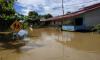 Banjir di Badau Perbatasan Indonesia-Malaysia karena Pendangkalan Sungai