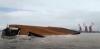 Kapal LCT Angkut Ekskavator Terbalik di Sungai Mentangai Kapuas