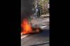 Tragis, Pegawai Puskesmas di TTU Tewas Terbakar Bersama Motor di Jalan