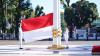 Upacara HUT RI di Halaman Rumah Jabatan Gubernur Sulsel, Peserta Hanya Satu Baris