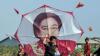 Layang-Layang Megawati Soekarnoputri Meriahkan Lomba HUT ke-75 RI - Bagian 1