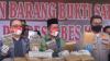 Polrestabes Medan Musnahkan Barang Bukti Ganja 358 Kg dengan Cara Dibakar