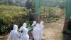 Pelanggar PSBB Ditandu Satpol PP Bogor ke Tempat Pemakaman Umum - Bagian 1