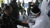 Keluarga Besar TNI AU Lanud Sam Ratulangi Manado Ikuti Rapid Test
