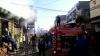 3 Ruko di Makassar Terbakar, 9 Unit Mobil Damkar Dikerahkan
