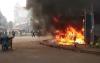 Video Demo di Sekitar Patung Kuda Rusuh, Massa Bakar Pos Polisi