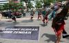 Tolak Demo Anarkis, Seniman Jaran Kepang Ruwat Gedung DPRD Jateng