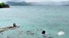 Keindahan Pantai Melonguane Talaud Tercemar Sampah - Bagian 2