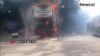 Video Bus Terbakar di TB Simatupang Jakarta, Diduga Korsleting Listrik