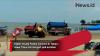 Video Viral Truk Balapan di Tepi Pantai Cemara Tuban