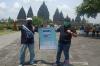 1.000 Masker Kain Gratis Dibagikan di Candi Prambanan