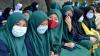 Santri Pondok Pesantren Baitul Hikmah Depok Jalani Tes Swab Covid-19 - Bagian 3