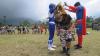 Aksi Superhero Hibur Anak-Anak Pengungsi Gunung Merapi - Bagian 1