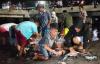 Ribuan Ikan Terdampar di Pantai Lewoleba Lembata, Warga Berebutan