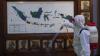 Museum Nasional Disemprot Cairan Disinfektan - Bagian 4