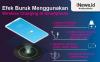 Infografis Efek Buruk Wireless Charger