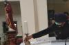 Tim Jibom Brimob DIY Sterilisasikan Gereja di Yogyakarta